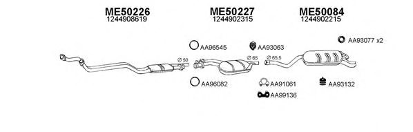 VENEPORTE 500036 Exhaust System